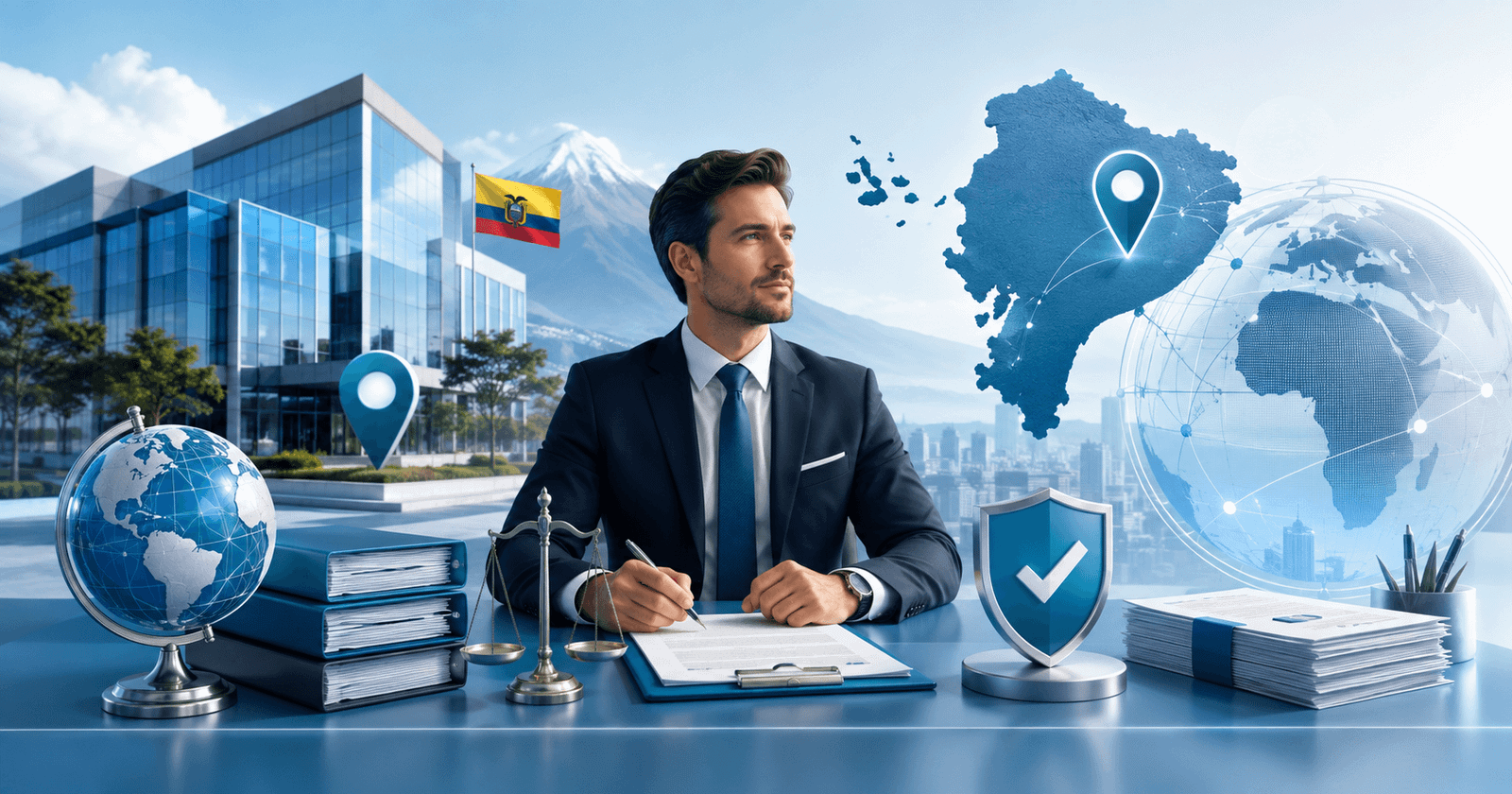 Representación legal y domicilio en Ecuador: roles, documentos y controles