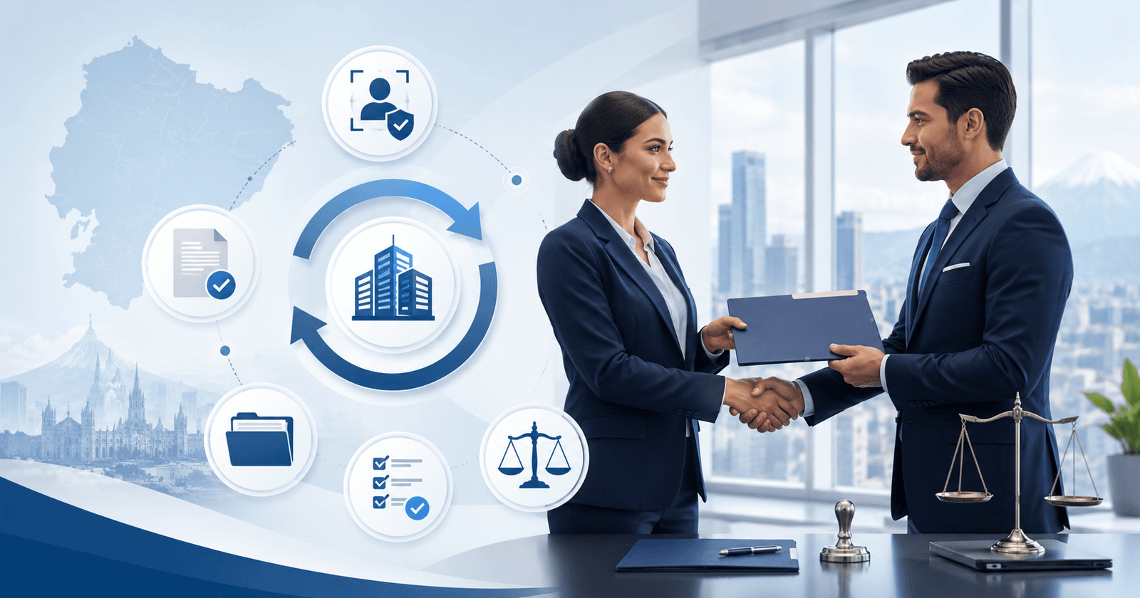 Cambio de representante legal en Ecuador: registro según la sociedad y actualizaciones