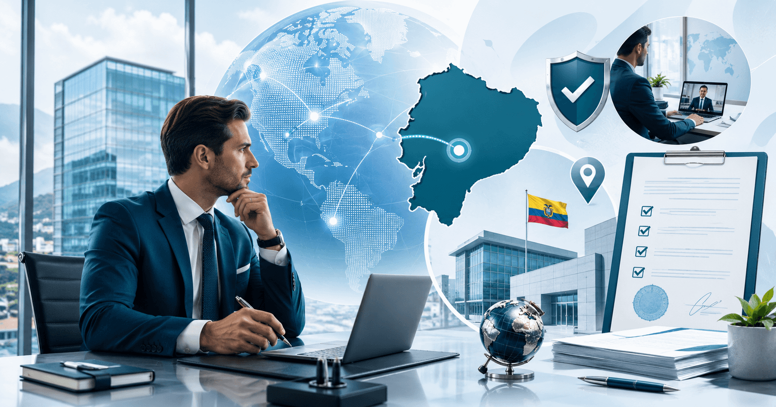 ¿Puede un extranjero ser representante legal en Ecuador?