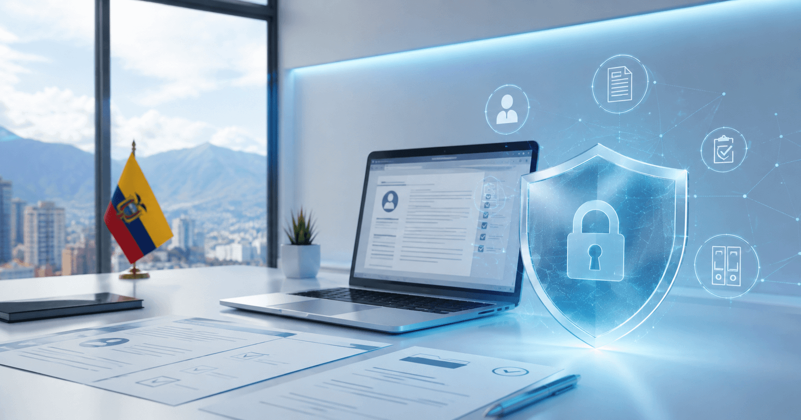Aviso de privacidad en Ecuador: contenido y avisos por capas