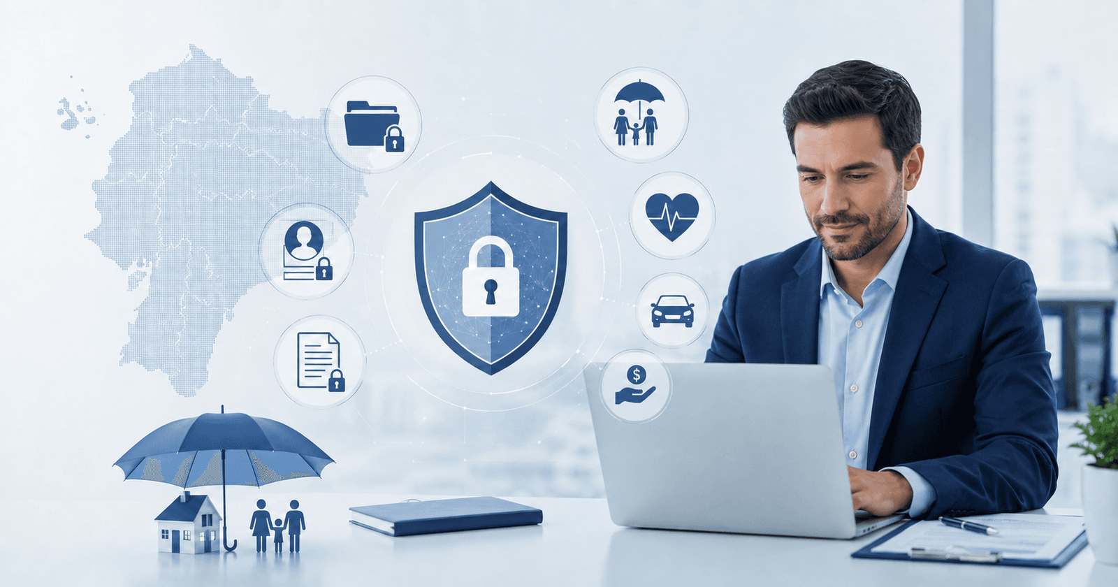 Protección de datos para aseguradoras y asesores de seguros en Ecuador
